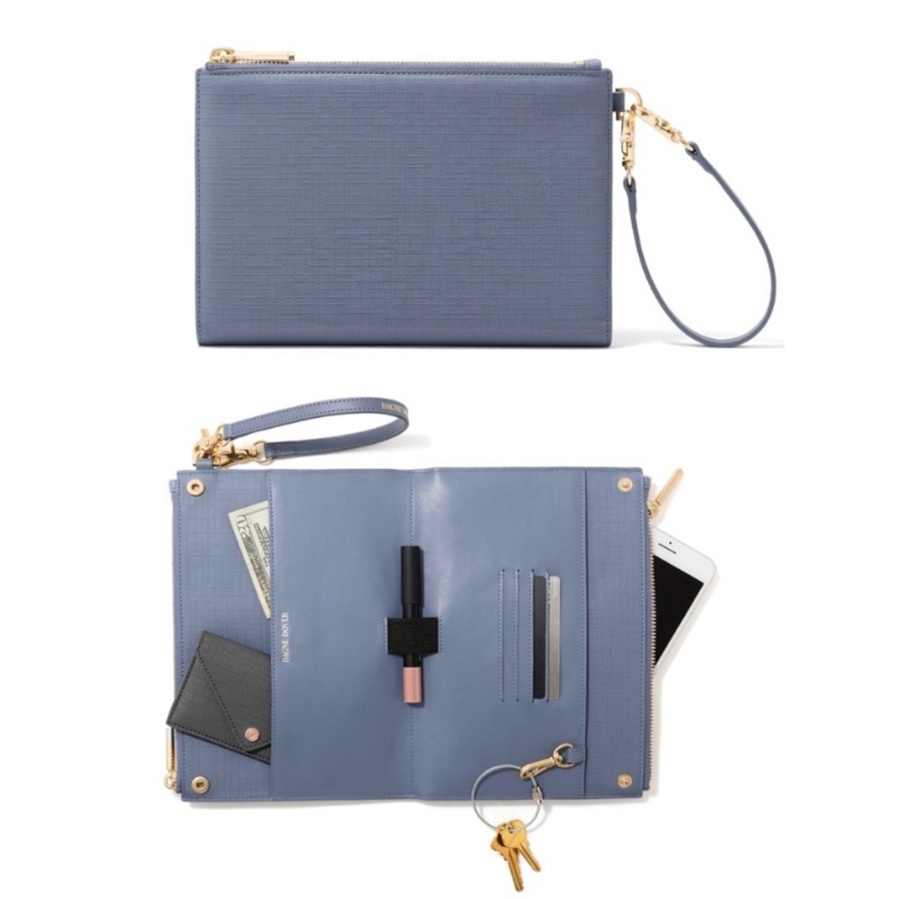 Dagne Dover leather clutch wallet